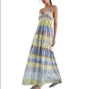 NWT- Mossimo Dutti Halter Maxi Dress
